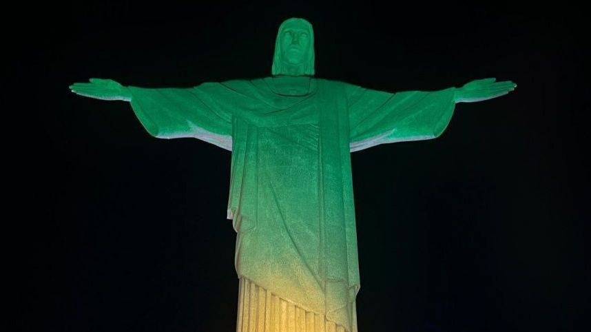 Cristo Redentor terá homenagem ao tetra mundial da Seleção Brasileira