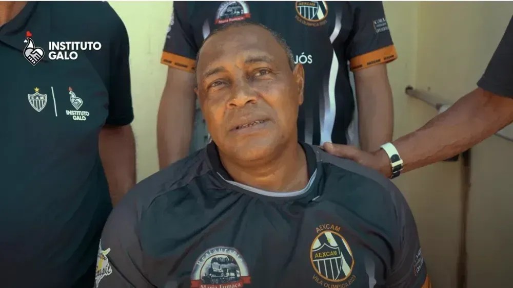 Ex-jogador do Atlético-MG receberá cestas básicas do Instituto Galo