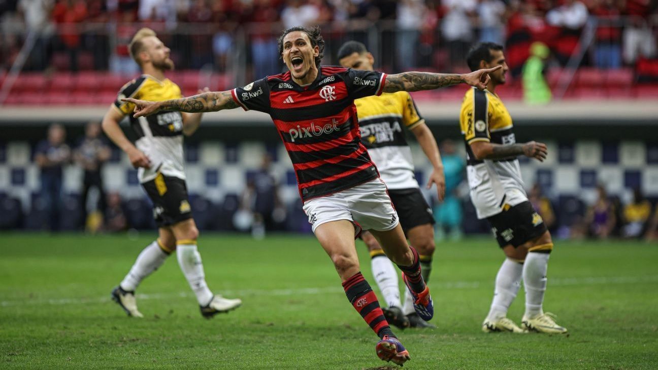 Flamengo vira sobre o Criciúma pelo Brasileiro após lance inusitado