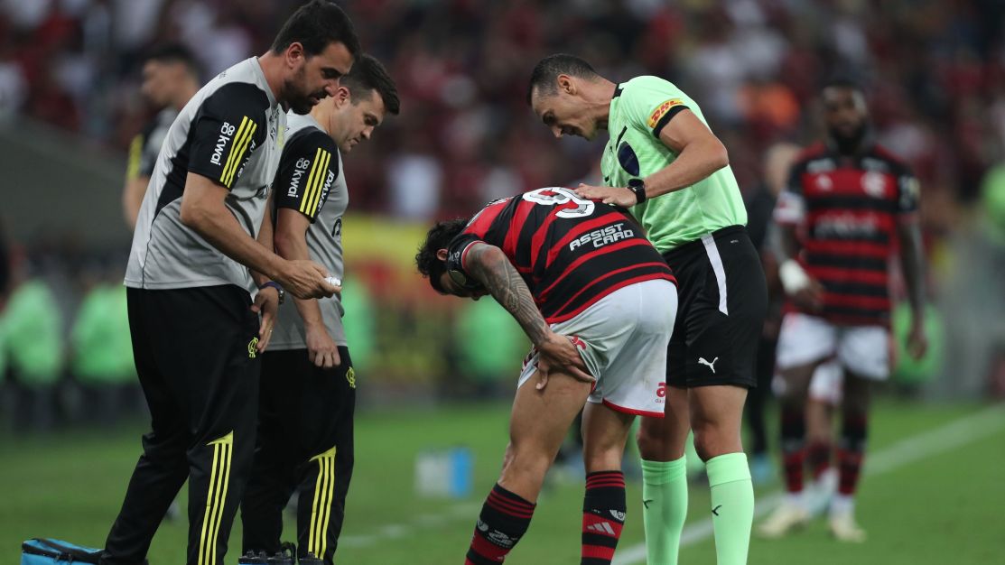 Pedro e Gabigol, do Flamengo, têm lesões constatadas e preocupam