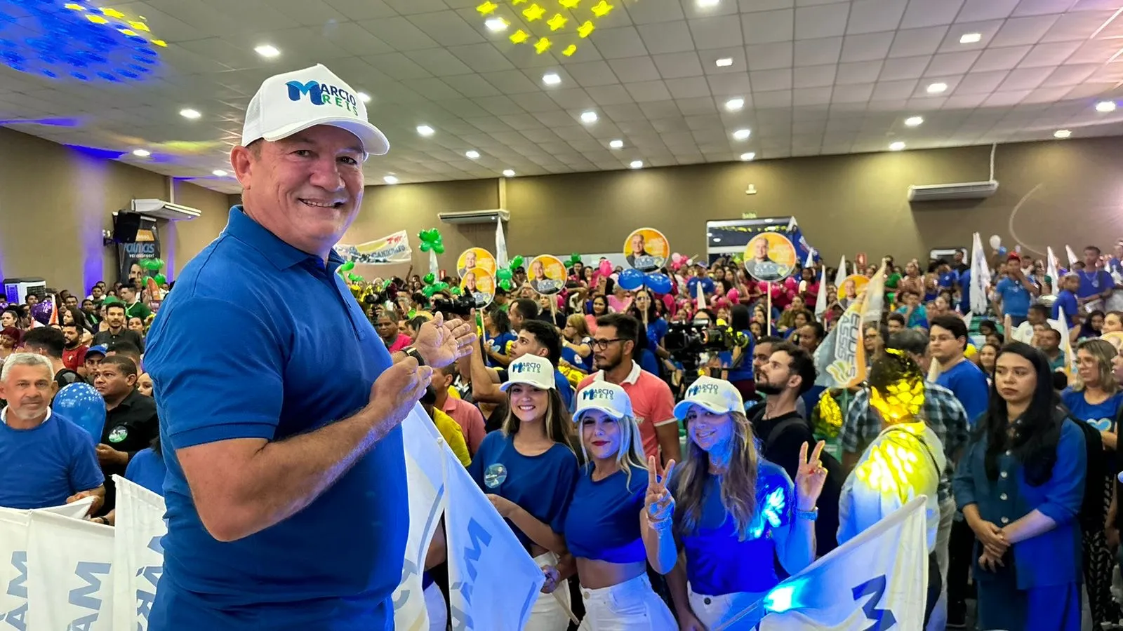 Com o slogan“juntos de novo com a força do povo” vereador Marcio Reis oficializa candidatura a reeleição em Palmas