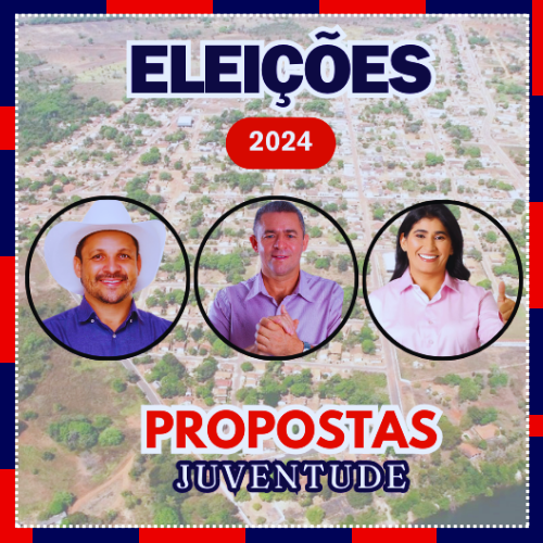 Candidatos a prefeito (a) em Caseara apresentam suas propostas. Conheça as voltadas para a juventude casearense.