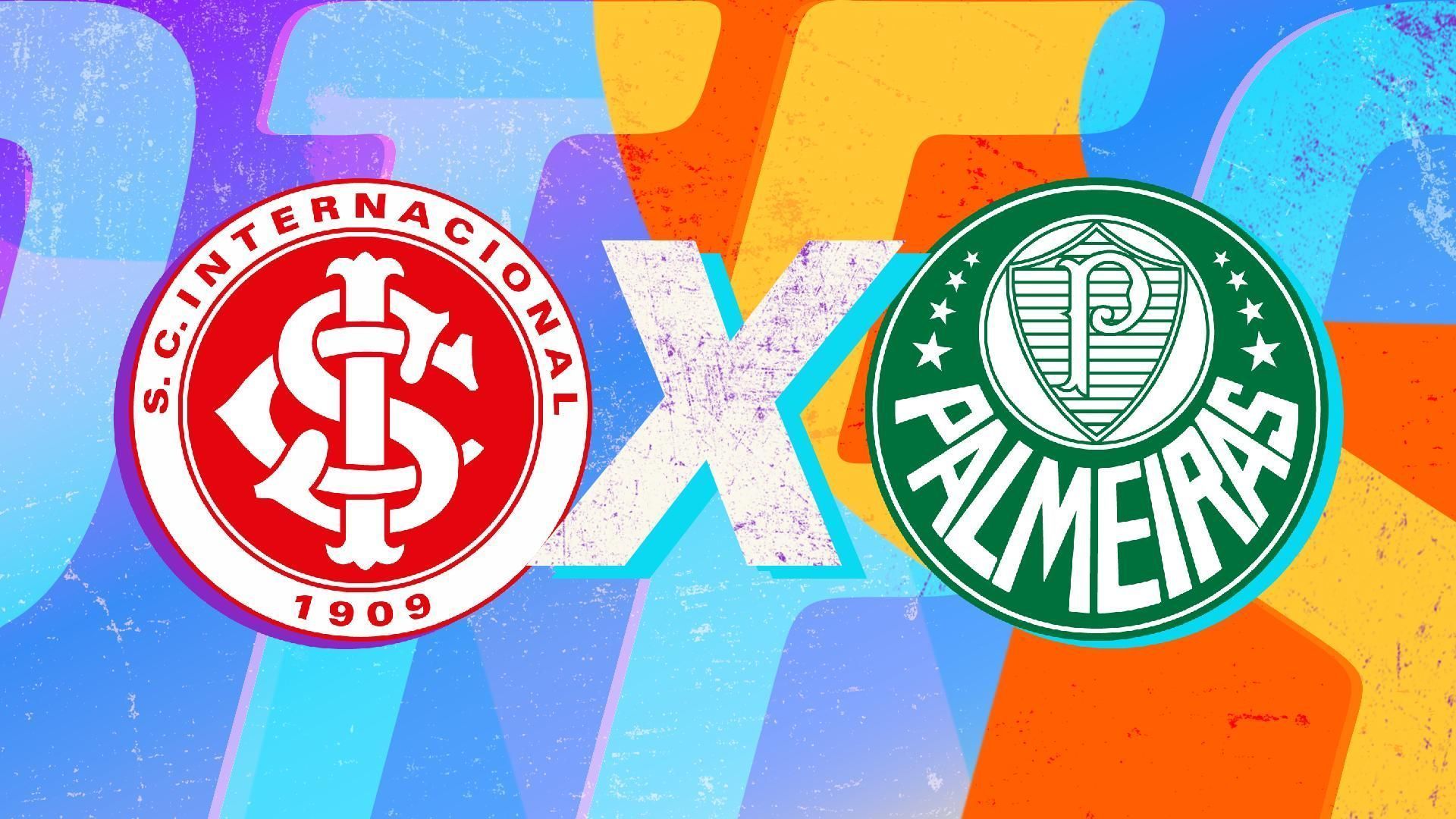 Internacional x Palmeiras: horário e onde assistir ao jogo do Brasileirão