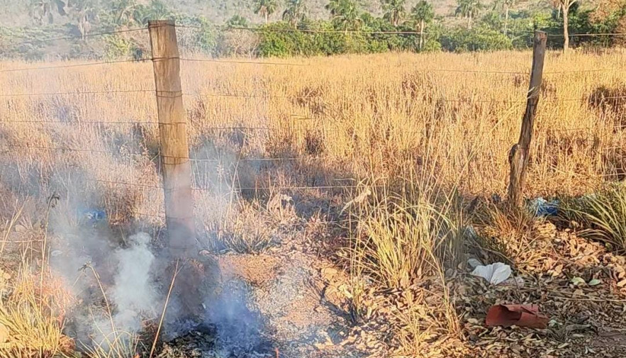 Polícia Militar prende homem por incêndio em área de mata em Palmas