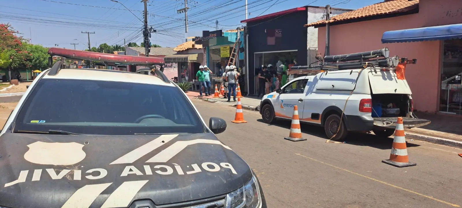 Operação flagra furto de energia em Parque de Vaquejada e estabelecimentos comerciais no Bico do Papagaio 