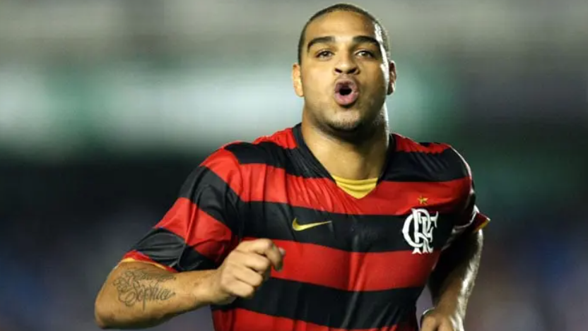 Adriano Imperador anuncia jogo de despedida com Flamengo x Inter de Milão