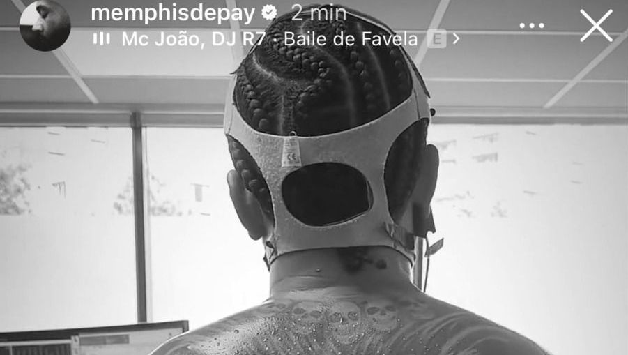 Corinthians: com funk, Depay posta vídeo em exames médicos antes de ser anunciado