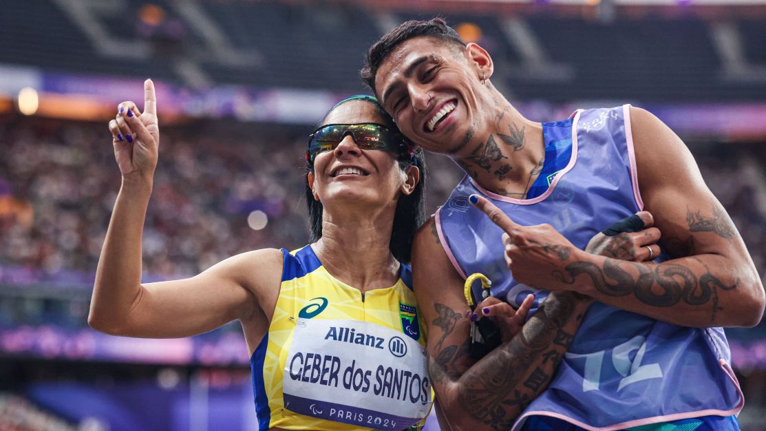 Paralimpíada: Com dobradinha brasileira, Jerusa Geber é ouro nos 100m