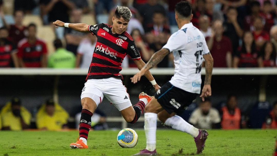 Titular do Flamengo recebe pancada e vira preocupação para a Libertadores