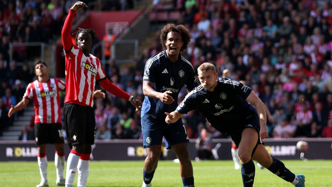 Premier League: Manchester United domina Southampton e vence fora de casa