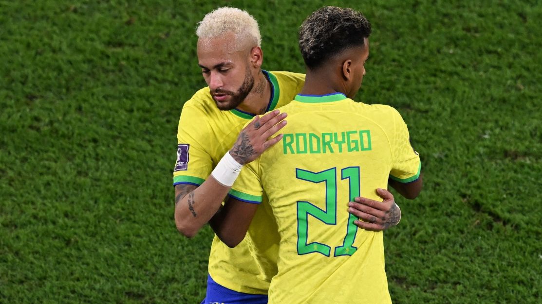 Neymar discorda de Bola de Ouro por não indicar Rodrygo; veja