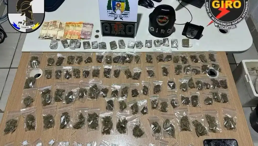 Adolescente é apreendido com caixa térmica vendendo drogas em praia de Palmas