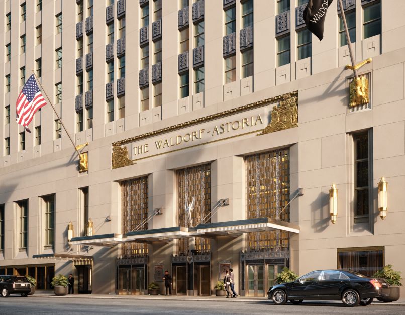 Hotel Waldorf Astoria reabre as portas em Nova York após extensa renovação